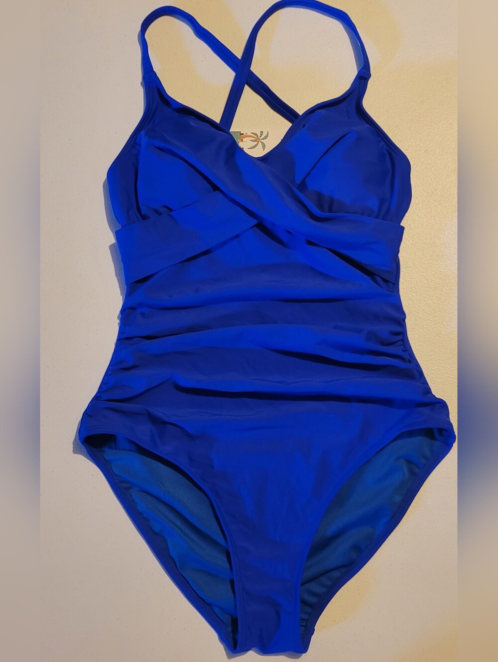 B2PRITY Women’s One-Piece Swimsuit - Royal Blue, S